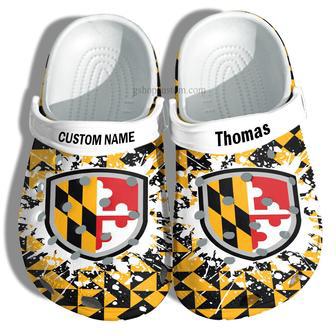 University Of Maryland Baltimore County Graduation Gifts Croc Shoes Customize- Admission Gift Shoes | Favorety AU