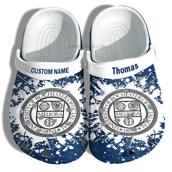 University Of Rochester Graduation Gifts Clog Shoes Customize- Admission Gift Shoes - Monsterry
