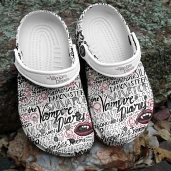 Vampire Diaries Crocs Crocband Clogs Shoes Comfortable For Men Women | Favorety CA