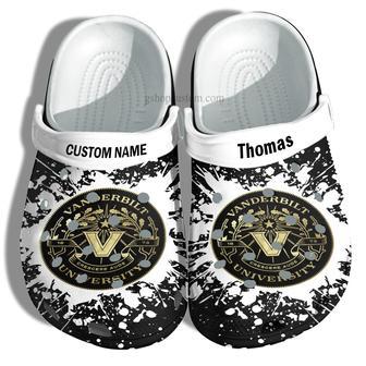 Vanderbilt University Graduation Gifts Croc Shoes Customize- Admission Gift Shoes | Favorety