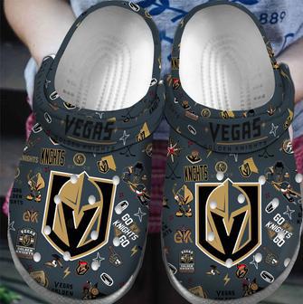 Vegas Golden Knights Nhl Sport Crocs Crocband Clogs Shoes For Men Women And Kids | Favorety CA