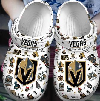 Vegas Golden Knights Nhl Sport Crocs Crocband Clogs Shoes For Men Women And Kids | Favorety AU