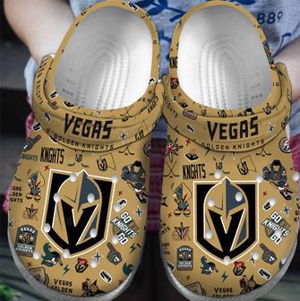 Vegas Golden Knights Nhl Sport Crocs Crocband Clogs Shoes For Men Women And Kids | Favorety UK