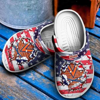 Virginia Cavaliers Clog Shoes - Monsterry