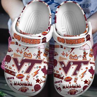 Virginia Tech Hokies Ncaa Sport Crocs Clogs Crocband Shoes | Favorety