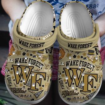 Wake Forest Demon Deacons Ncaa Sport Crocs Crocband Clogs Shoes | Favorety DE