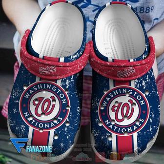 Washington Nationals Mlb Sport Crocs Clogs Crocband Shoes | Favorety UK