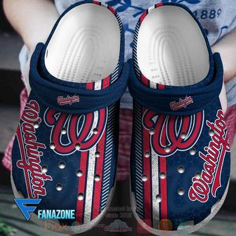 Washington Nationals Mlb Sport Crocs Clogs Crocband Shoes | Favorety UK