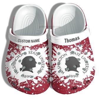 Washington State University Graduation Gifts Croc Shoes Customize- Admission Gift Shoes | Favorety UK