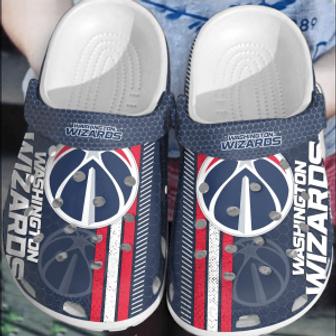 Washington Wizards Basketball Clogs Crocband Comfortable Crocs Shoes For Men Women - Monsterry UK