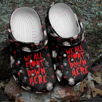 We All Float Down Here It Horror Movie Halloween Classic Clogs Shoes - Monsterry