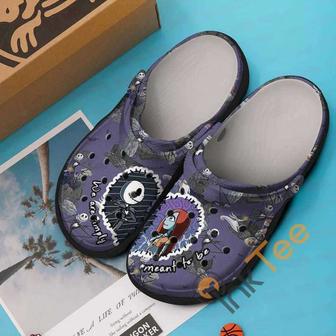 We Are Simply Mean To Be The Nightmare Before Christmas Crocband Clogs Shoes | Favorety