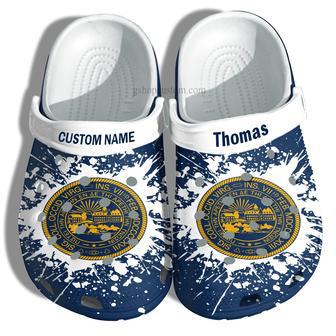 West Virginia University Graduation Gifts Croc Shoes Customize- Admission Gift Shoes | Favorety DE