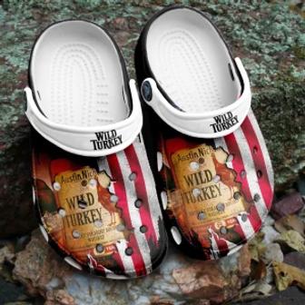 Wild Turkey Crocs Comfortable Shoes Crocband Clogs For Men Women - Monsterry