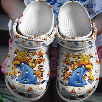 Winnie The Pooh Cartoon Movie Clogband Clogs - Monsterry