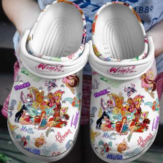 Winx Club Cartoon Crocs Crocband Clogs Shoes | Favorety UK