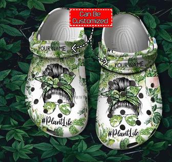 Women Garden Worker Decor Shoes Gift Grandma Mother Day- Plant Life Women Love Tree Shoes Croc Clogs Customize - Monsterry UK