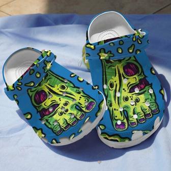 Zombie Feet Shoes Clogs Birthday Halloween Gifts For Men Women - Monsterry