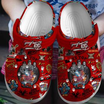 Zz Top Rock Band Music Crocs Crocband Clogs Shoes - Monsterry CA