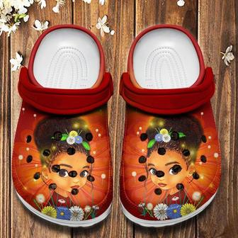 Baby Cute Black Girl Outdoor Shoes For Little Daughter - Little Afro Baby Shoes Birthday Gift For Women Girl - Monsterry AU
