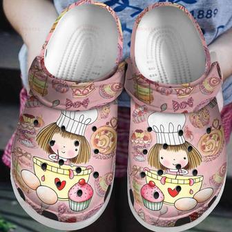 Baking Girl Gift For Lover Rubber Clog Shoes Comfy Footwear - Monsterry AU