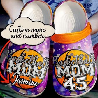 Basketball - Basketball Glowing Mom Clog Shoes For Men And Women - Monsterry UK