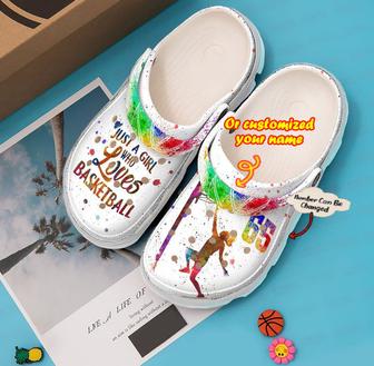 Basketball - Basketball Personalized Just A Girl Who Loves Clog Shoes For Men And Women - Monsterry