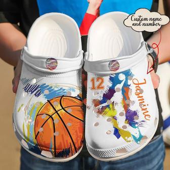 Basketball - Basketball Personalized Lover Colorful Clog Shoes For Men And Women - Monsterry CA