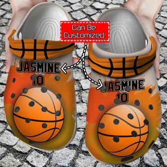 Basketball - Is Life Personalized Clog Shoes For Men And Women - Monsterry AU