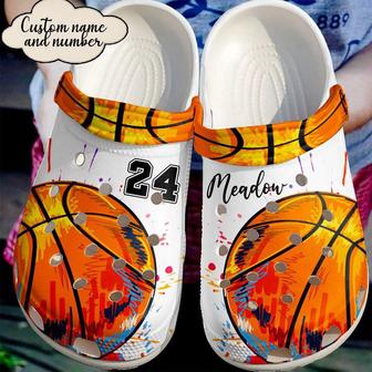 Basketball Personalized I Love Clog Shoes Basketball - Monsterry AU