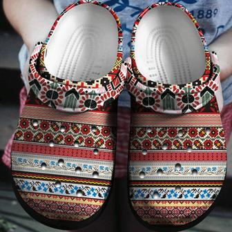 Boho Vintage Mandala 2 Gift For Lover Rubber Clog Shoes Comfy Footwear - Monsterry