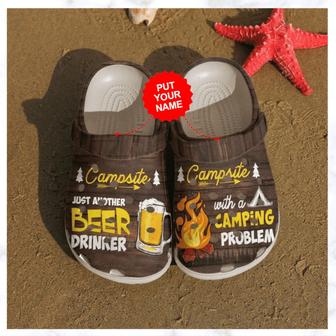 Camping - Camping Beer And Campfire Clog Shoes Best Gifts For Camper For Men And Women - Monsterry DE