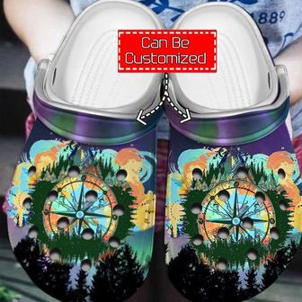 Camping - Personalized Wild Child Clog Shoes For Men And Women - Monsterry CA