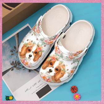 Cavalier King Spaniel Baby Rubber Clog Shoes Comfy Footwear - Monsterry