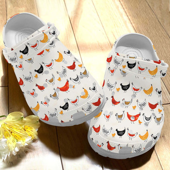 Chibi Chicken Clog Shoes For Birthday - Chicken Cute Dog Shoes Clogbland Clog Gifts For Niece Daughter Sister - Monsterry