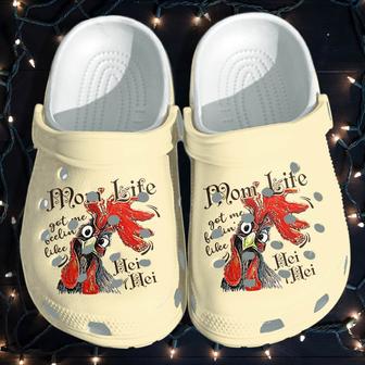 Chicken Mom Life - Farmer Life Chicken Wear Shoes Gifts Mothers Day 2022 - Monsterry UK
