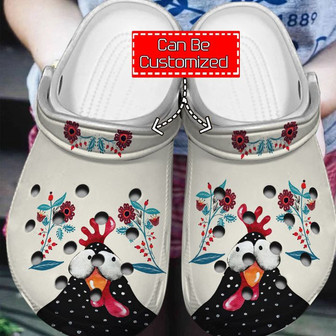 Chicken - Personalized Beautiful Chicken Clog Shoes For Men And Women - Monsterry