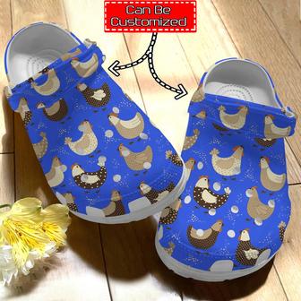 Chicken Print - Personalized Chicken Family Pattern Clog Shoes For Men And Women - Monsterry