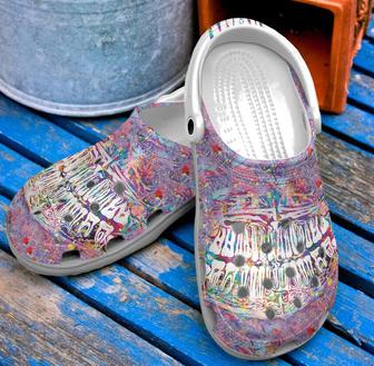 Colorful Dentist Cool Dentist Gift For Lover Rubber Clog Shoes Comfy Footwear - Monsterry DE