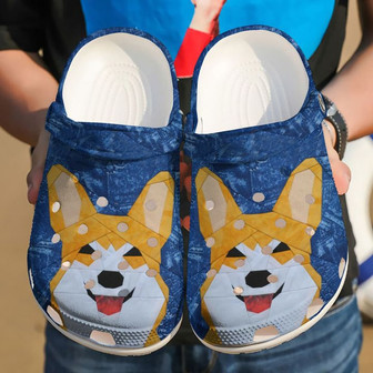 Corgi Dog Animal For Men And Women Gift For Fan Classic Water Rubber Clog Shoes Comfy Footwear - Monsterry