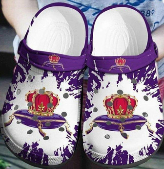 Crown Royal 102 Gift For Lover Gift For Fan Classic Water Rubber Clog Shoes Comfy Footwear - Monsterry