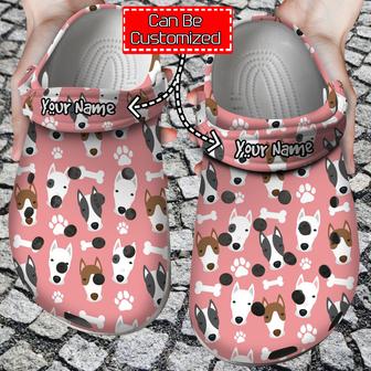 Dog - Dog Breeds Patterns Clog Shoes For Men And Women - Monsterry