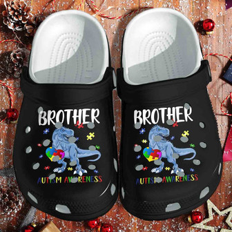 Dragon Autism Awareness Shoes - Puzzle Clog Birthday Gift - Monsterry