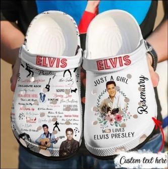 Elvis Rubber Clog Shoes Comfy Footwear | Favorety