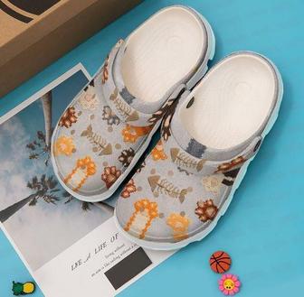 Fish Bone Personalized Cats Legs Gift For Lover Rubber Clog Shoes Comfy Footwear - Monsterry