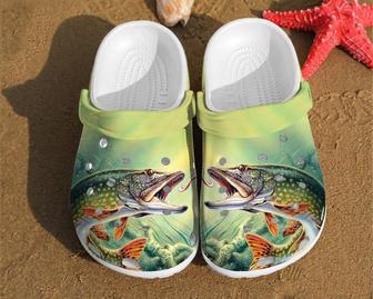 Fishing Fisherman Rubber Clog Shoes Comfy Footwear - Monsterry DE