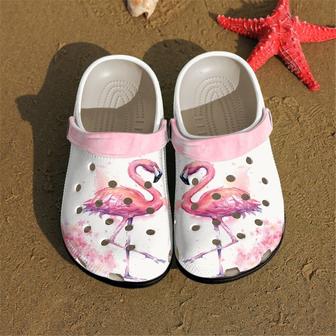 Flamingo Rubber Clog Shoes Comfy Footwear - Monsterry DE