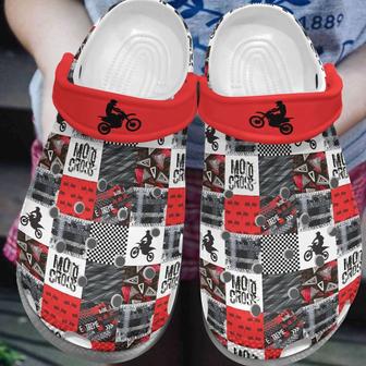For Motocross Lover Rubber Clog Shoes Comfy Footwear - Monsterry CA