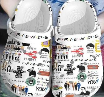 Friends Rubber Clog Shoes Comfy Footwear - Monsterry AU