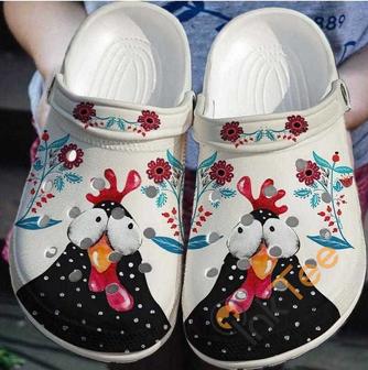 Funny Chicken Clog Shoes - Monsterry